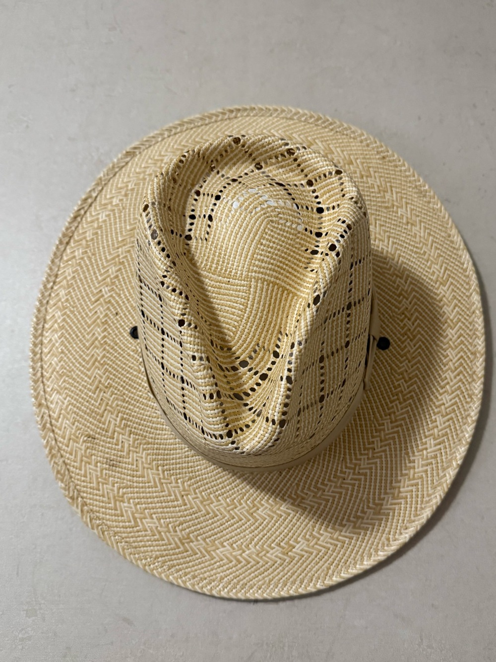 Biggar Hats Platinum X Straw Cowboy Hat | Size 7 1/8